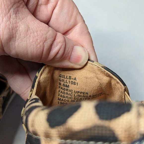 Steve Madden Gills Platform Sneakers Leopard Print - Picture 9 of 9